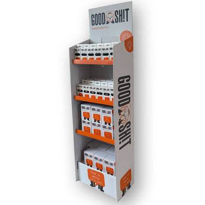GOODSH!T dog waste bags, 8-pack box, 80% recycled material
