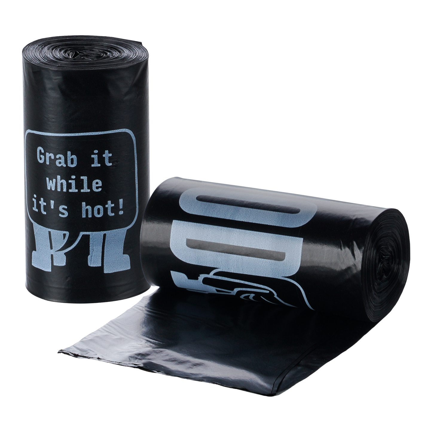 GOODSH!T dog waste bags, 8-pack box, 80% recycled material